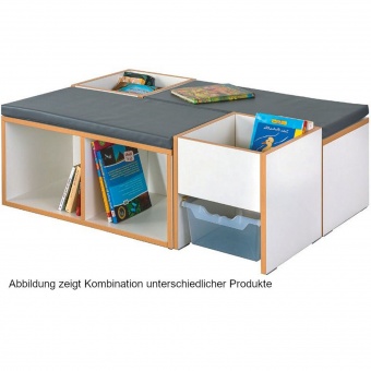 Bücherkasten mit Ergo Tray Box 